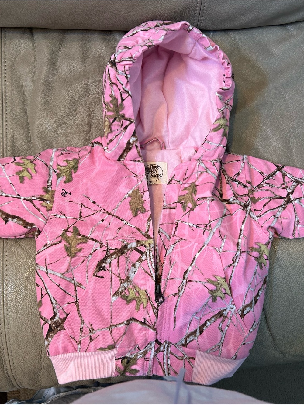 Baby Bass Pro Shop Pink Camo Jacket